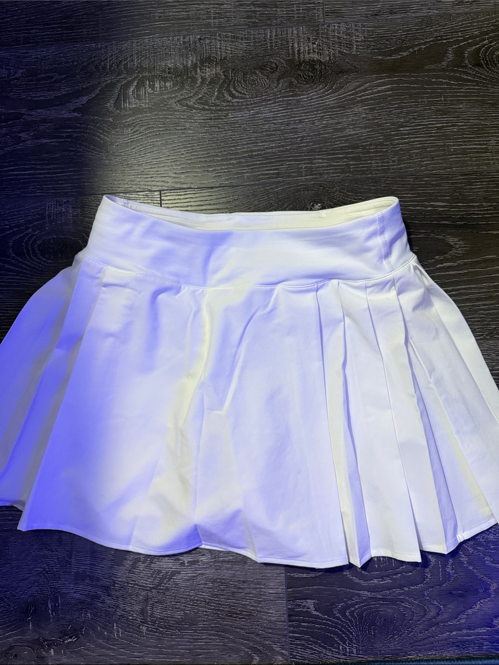 lululemon athletica White Pleated Tennis Skirt